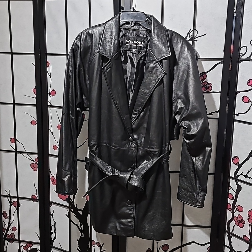 Wilson's Leather Jacket Large Black